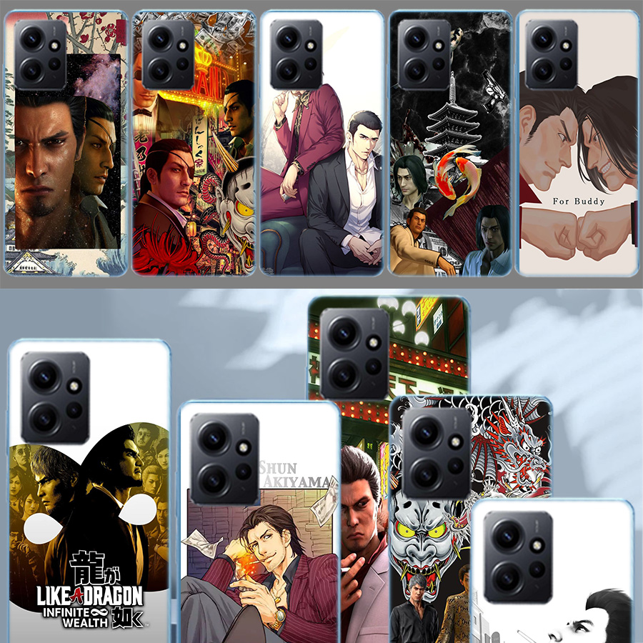 Phone Cases Com - เคสโทรศัพท์ลายเกม Yakuza 0 สำหรับ Redmi Note