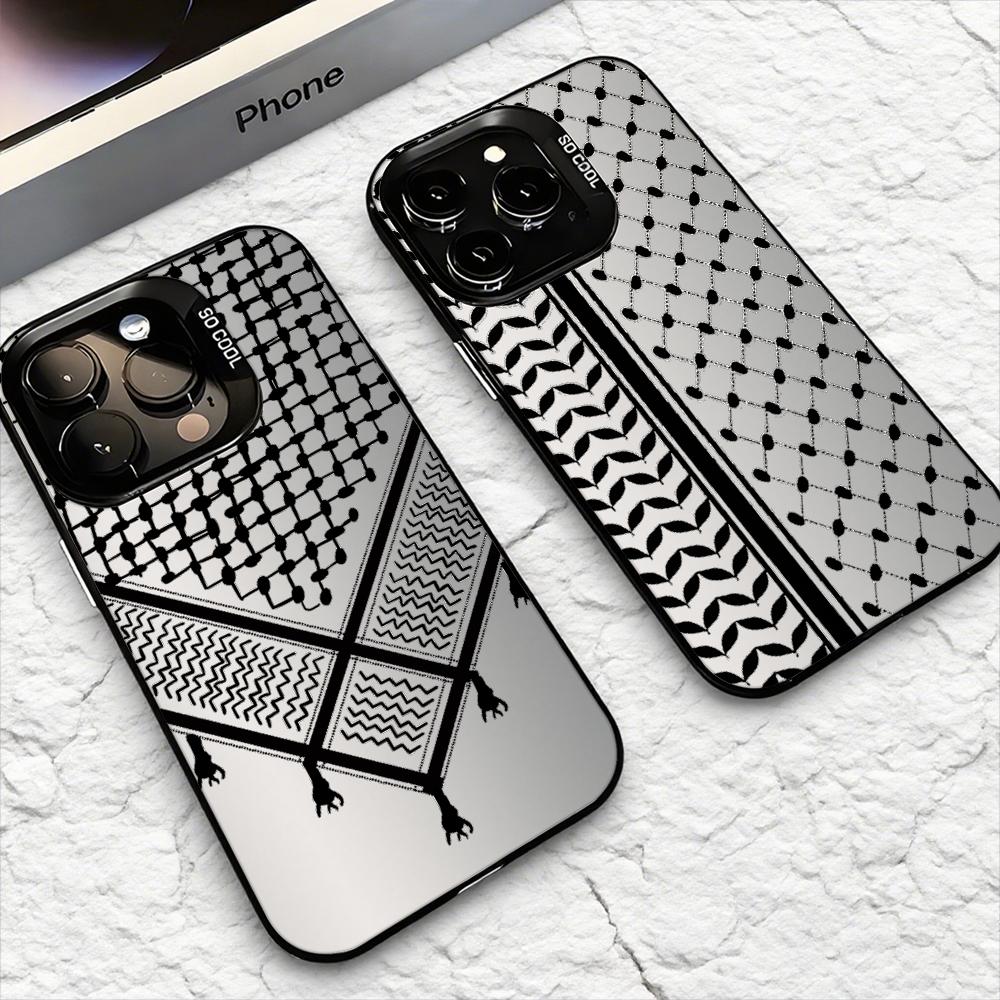 Phone Cases Amazon - เคสโทรศัพท์ลายเคฟฟียะห์ ปาเลสไตน์ สำหรับ iPhone 17 16
