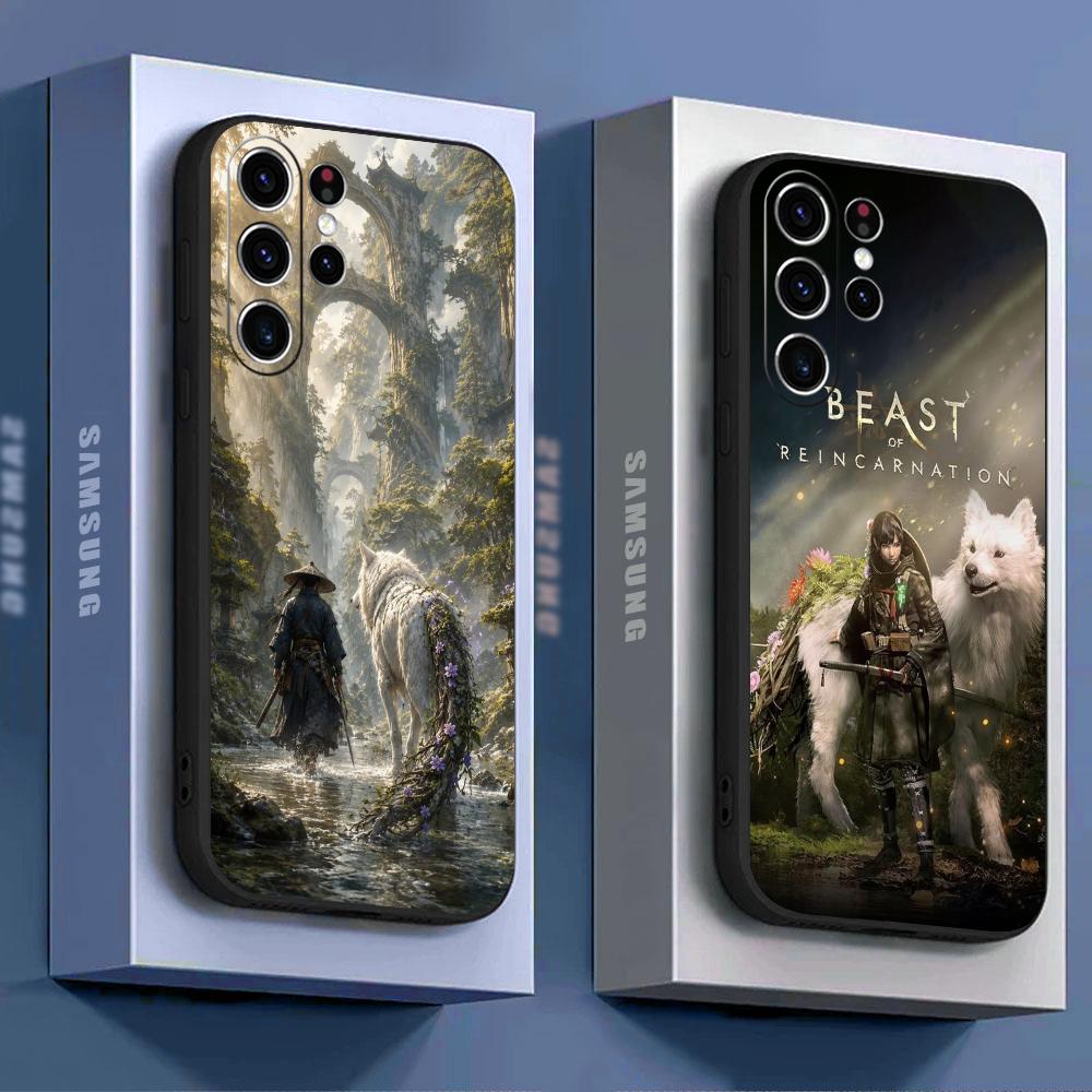 Phone Cases For Samsung S22 - เคสโทรศัพท์ลายการ์ตูนสัตว์สุดเท่แห่งการกลับมาเกิดใหม่ สำหรับ Samsung Galaxy S26 S25
