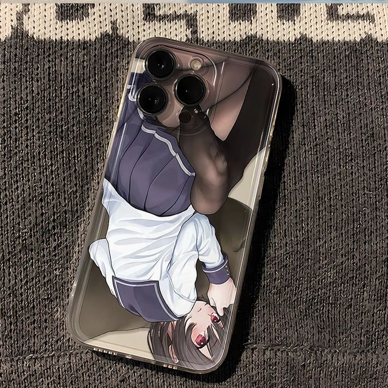 Phone Cases Jjk - เคสโทรศัพท์ลายอนิเมะน่ารัก ชุดนักเรียนหญิง สำหรับ iPhone 11 12