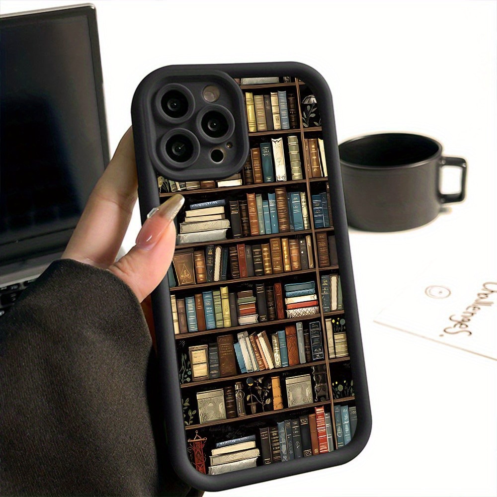 Phone Cases Amazon - เคสโทรศัพท์ลายชั้นวางหนังสือสุดสร้างสรรค์สำหรับ iPhone 17 11 12 13