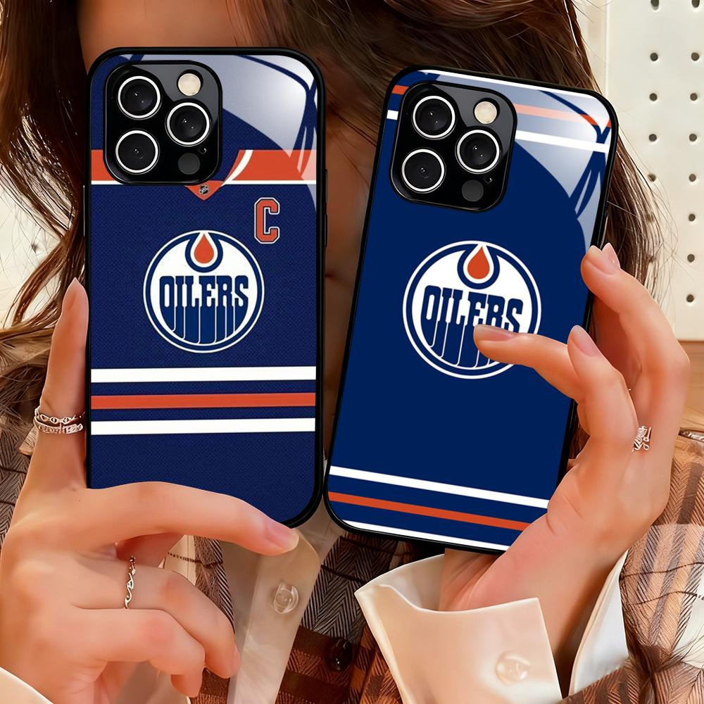 Phone Cases Edmonton - เคสโทรศัพท์ Edmonton Oilers สำหรับ iPhone 17