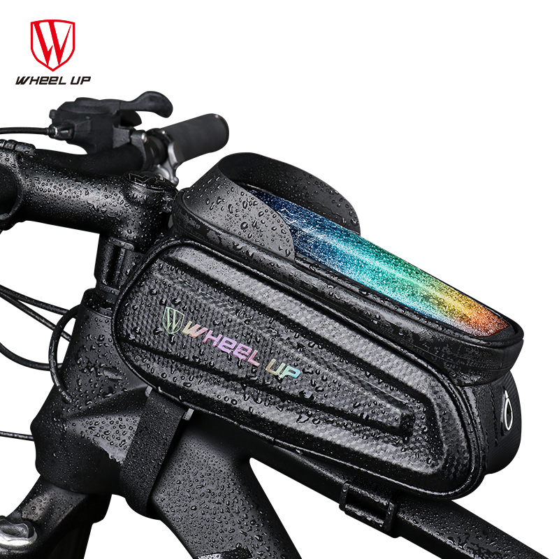 Phone Cases Youtube - กระเป๋าติดแฮนด์จักรยาน WHEEL UP กระเป๋าจักรยานกันน้ำ ใส่โทรศัพท์มือถือได้ พร้อมหน้าจอสัมผัส