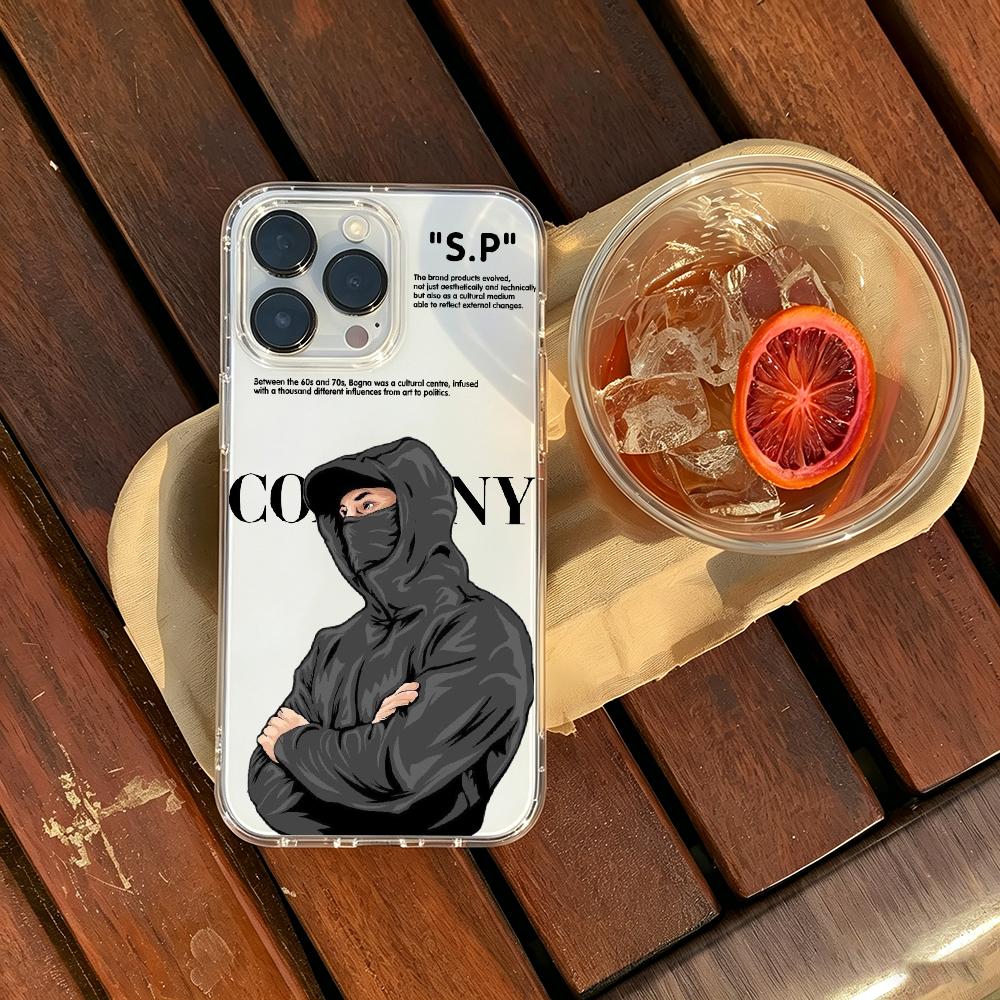Phone Cases Com - เคสโทรศัพท์ใส Exercise Brand C-Com-panyES Function Jacket