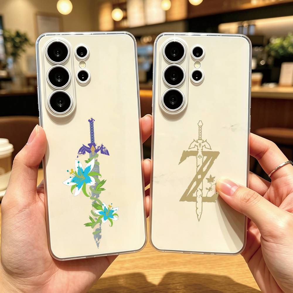 Phone Cases Zelda - เคสโทรศัพท์ซิลิโคนใสลายเกม The Legend of Zelda สำหรับ