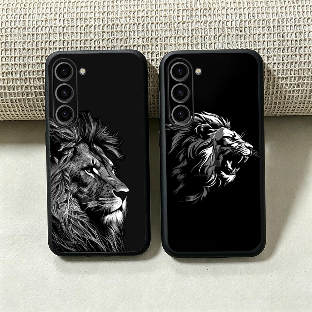 Phone Cases For Samsung S22 - เคสโทรศัพท์ลายสิงโตเท่ๆ ดีไซน์อินเทรนด์ สำหรับ Samsung Galaxy S26