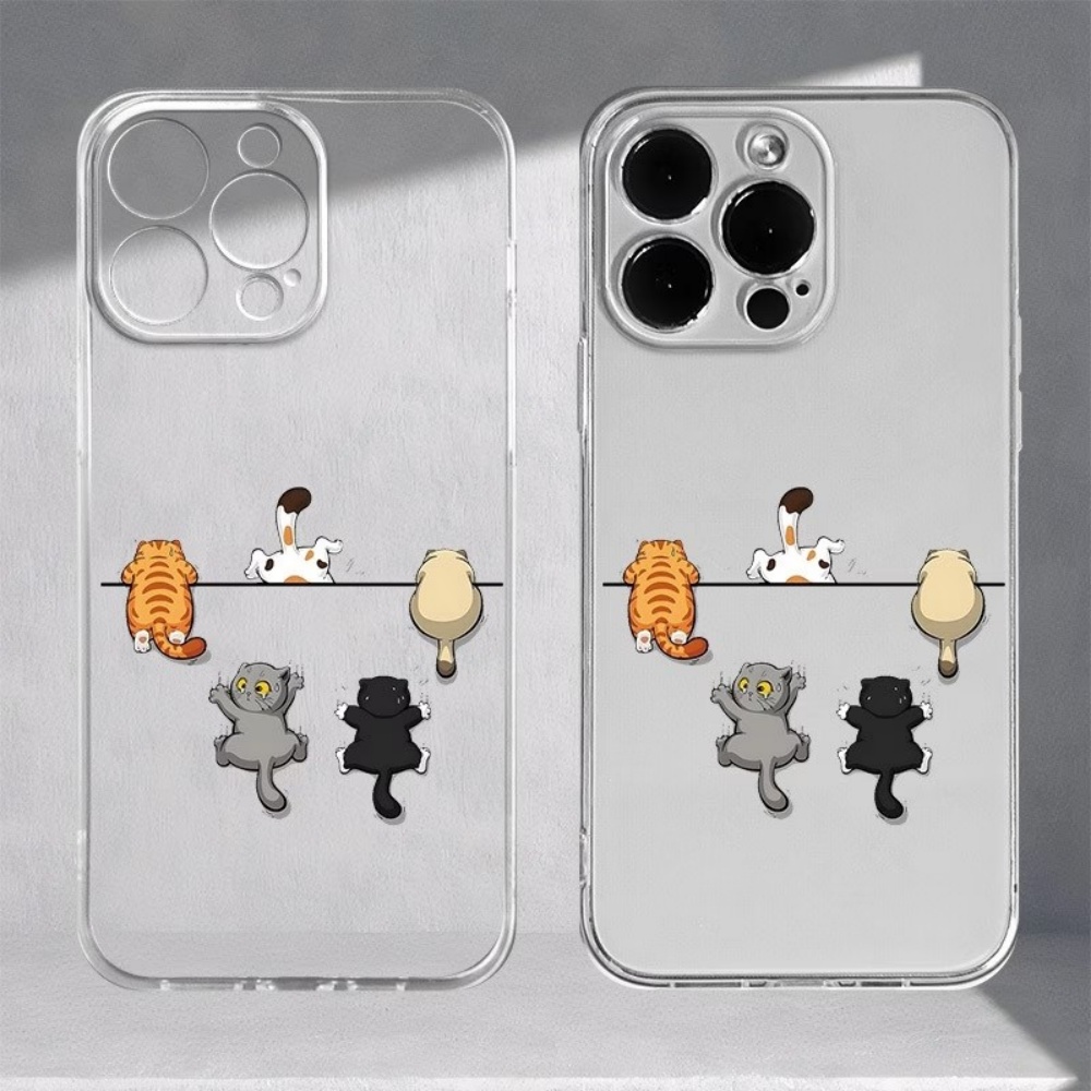 Phone Cases Xs Max - เคสโทรศัพท์ลายแมวน่ารัก 5 แบบ สำหรับ iPhone 11