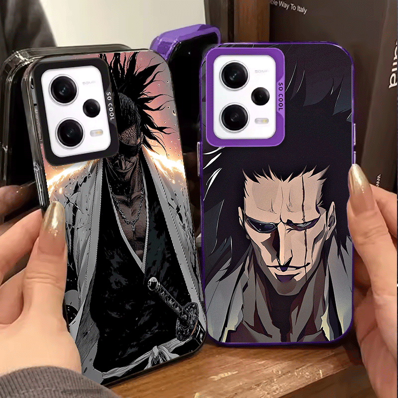 Phone Cases Shein - เคสโทรศัพท์นิ่มลาย Bleach Zaraki Kenpachi สำหรับ Samsung