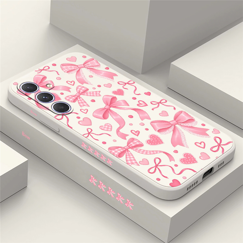 Phone Cases Samsung A14 - เคสโทรศัพท์ลายโบว์ไท สำหรับ Samsung Galaxy A27 A26