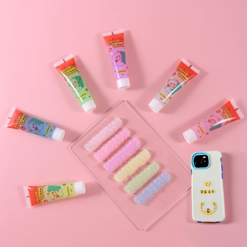 Phone Cases Youtube - 15g คริสตัลโปร่งใสหลอด Jelly เทป Flash Powder