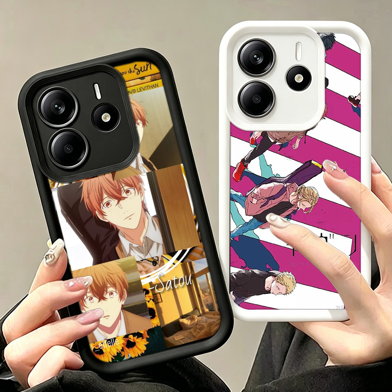 Phone Cases Shein - เคสโทรศัพท์ลายอนิเมะสำหรับ Xiaomi Poco M8 X7 X6