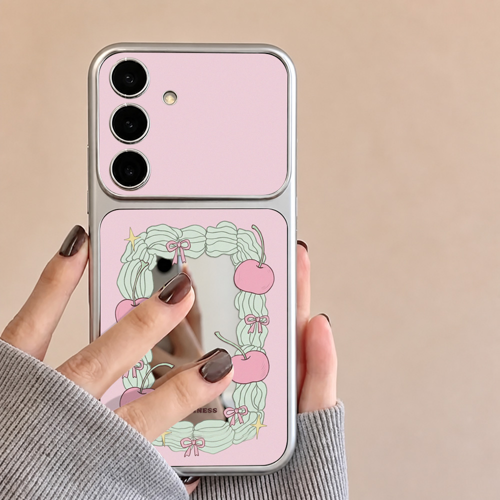 เคสโทรศัพท์พร้อมกระจกแต่งหน้า  - Phone Cases For Samsung บทวิจารณ์และราคา