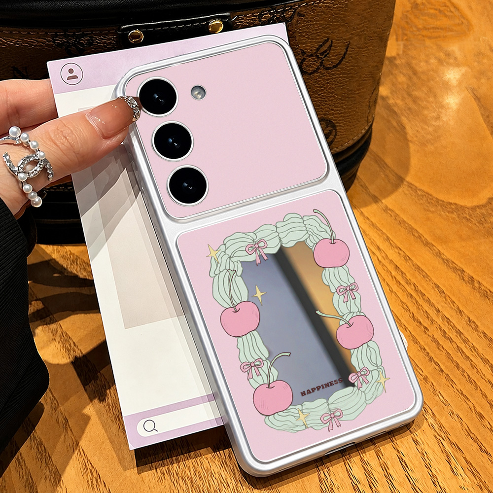 เคสโทรศัพท์พร้อมกระจกแต่งหน้า  - Phone Cases For Samsung บทวิจารณ์และราคา