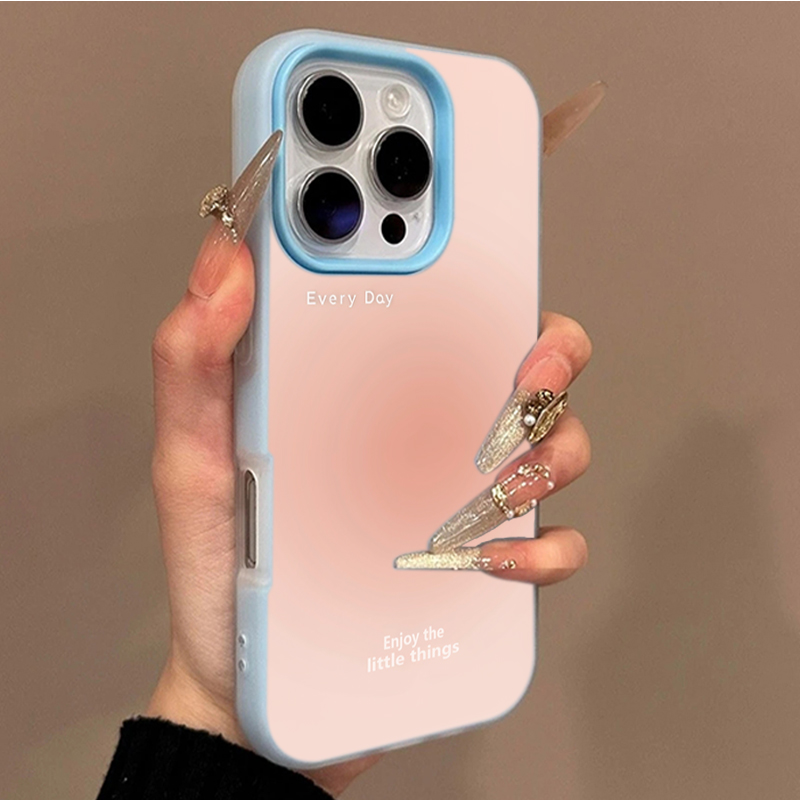 เคสโทรศัพท์ลายไล่เฉดสีชมพูสำหร - Phone Cases Xs Max บทวิจารณ์และราคา