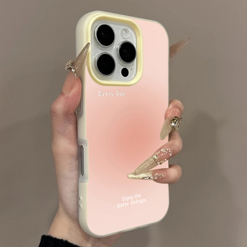 เคสโทรศัพท์ลายไล่เฉดสีชมพูสำหร - Phone Cases Xs Max บทวิจารณ์และราคา
