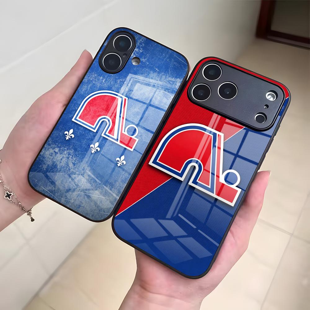 Q-QueBecES โลโก้ฮอกกี้เคสโทรศั - Phone Cases Quebec บทวิจารณ์และราคา