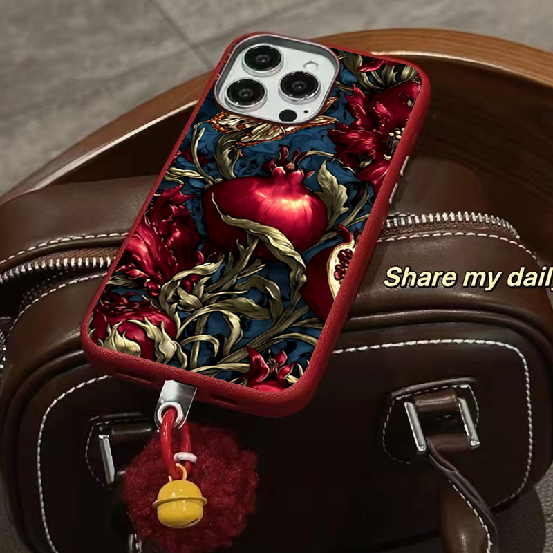 เคสโทรศัพท์ลายศิลปะทับทิมวินเท - Phone Cases Drawing บทวิจารณ์และราคา