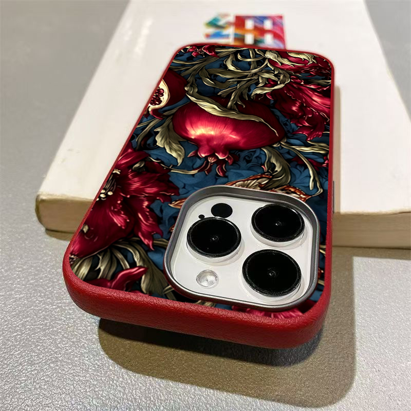 เคสโทรศัพท์ลายศิลปะทับทิมวินเท - Phone Cases Drawing บทวิจารณ์และราคา