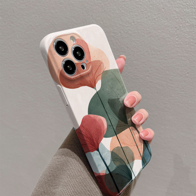 เคสลายใบไม้ธรรมชาติ สำหรับ iPh - Phone Cases Drawing บทวิจารณ์และราคา