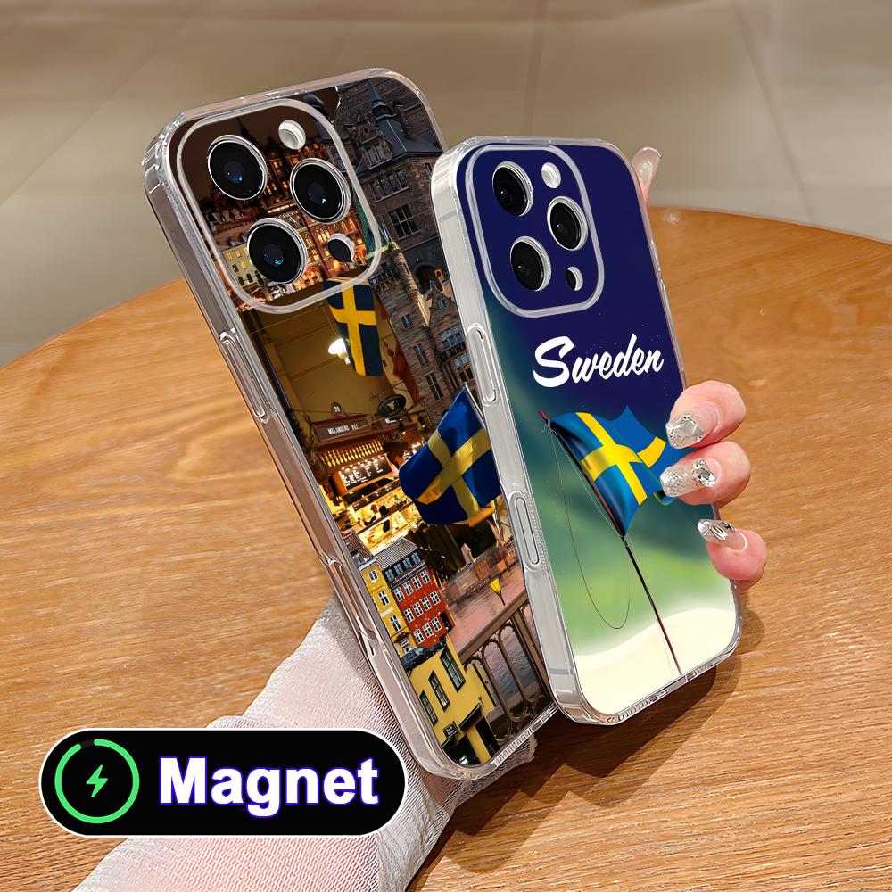 เคสโทรศัพท์ลายธงชาติสวีเดนสำหร - Phone Cases Sweden บทวิจารณ์และราคา