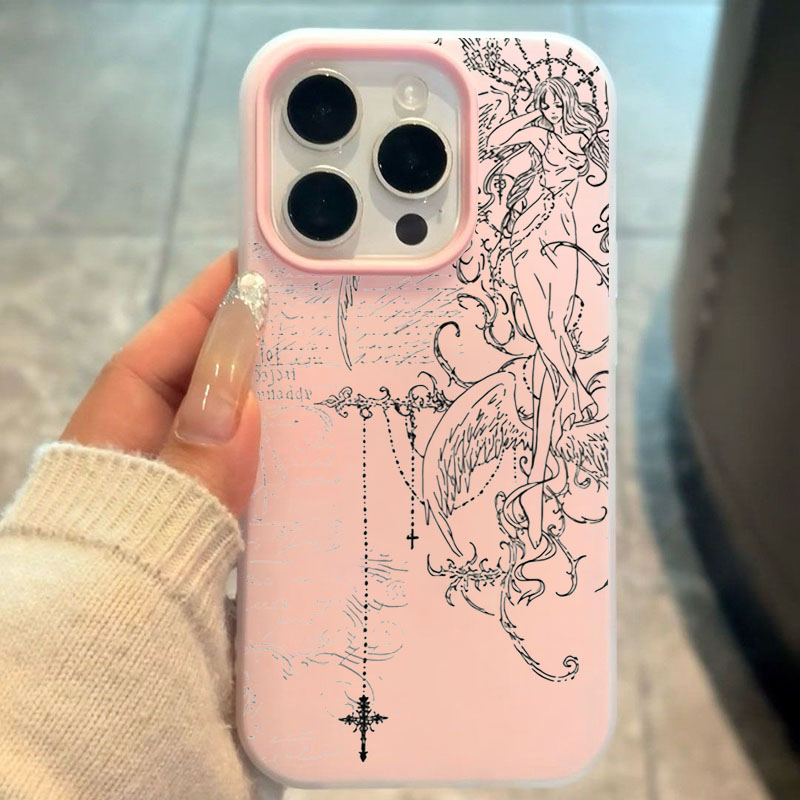 เคสโทรศัพท์ลายกางเขนสไตล์กอธิค - Phone Cases Drawing บทวิจารณ์และราคา