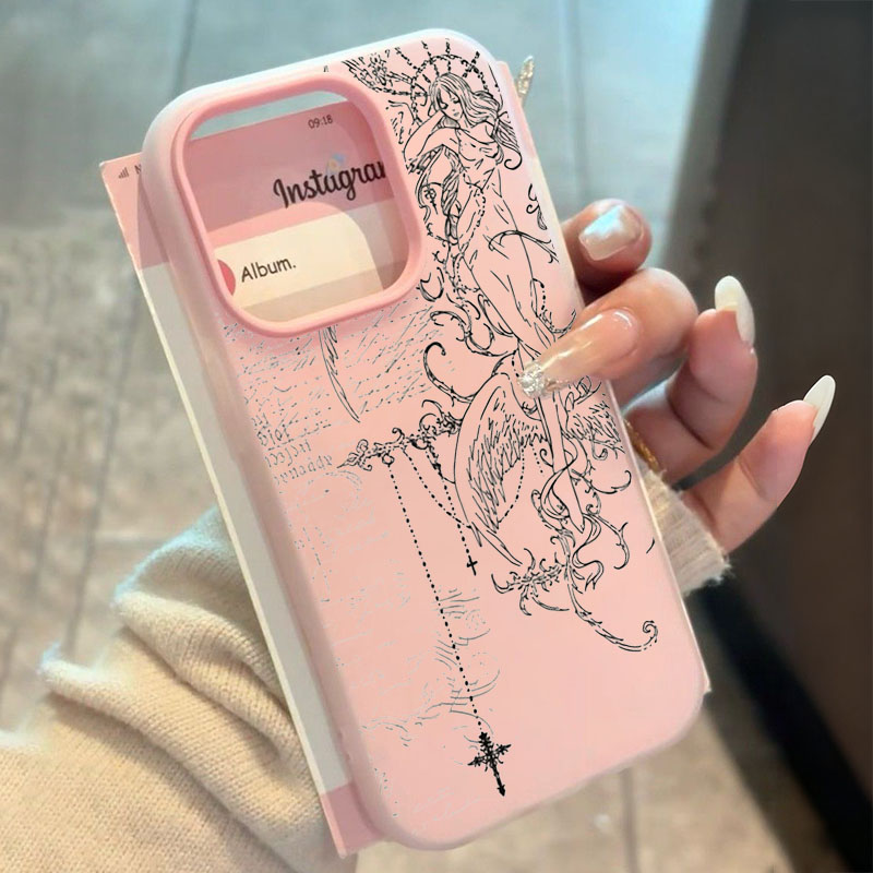 เคสโทรศัพท์ลายกางเขนสไตล์กอธิค - Phone Cases Drawing บทวิจารณ์และราคา