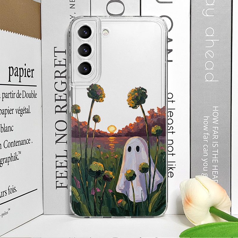 เคสโทรศัพท์ใสลายผีน่ารักสำหรับ - Phone Cases Samsung A14 บทวิจารณ์และราคา