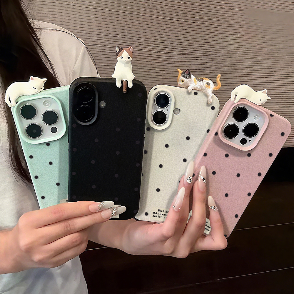 เคสลายแมว 3D น่ารักสำหรับ iPho - Phone Cases Drawing บทวิจารณ์และราคา
