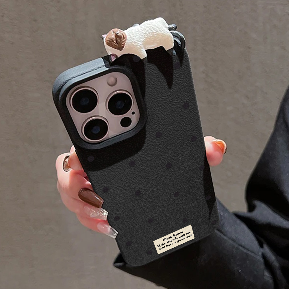 เคสลายแมว 3D น่ารักสำหรับ iPho - Phone Cases Drawing บทวิจารณ์และราคา