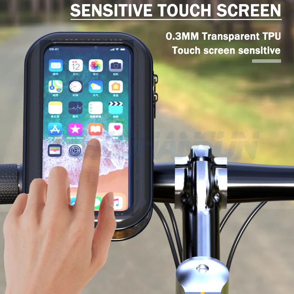 กระเป๋าติดท่อบนจักรยานแบบพกพา  - Phone Cases Youtube บทวิจารณ์และราคา