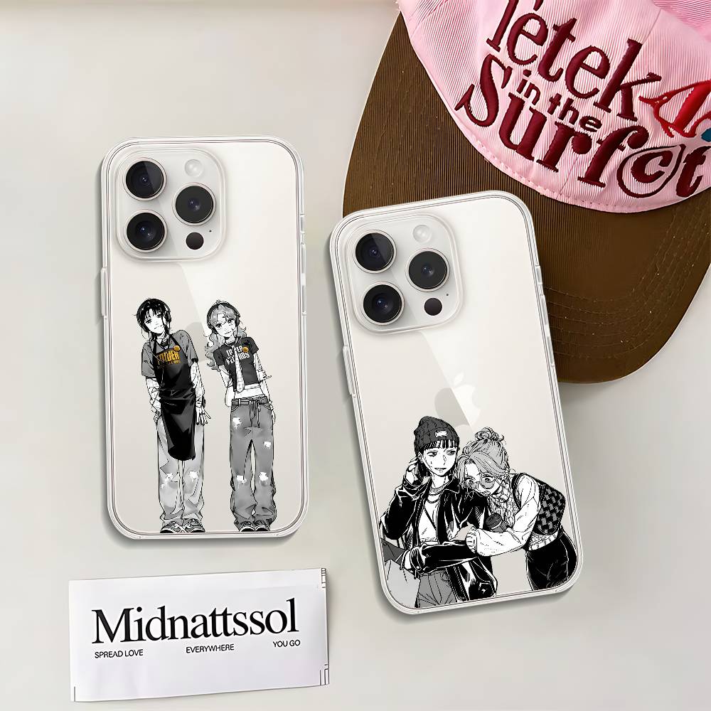 เคสโทรศัพท์แบบนิ่มใสลาย G-Guy  - Phone Cases Shein บทวิจารณ์และราคา