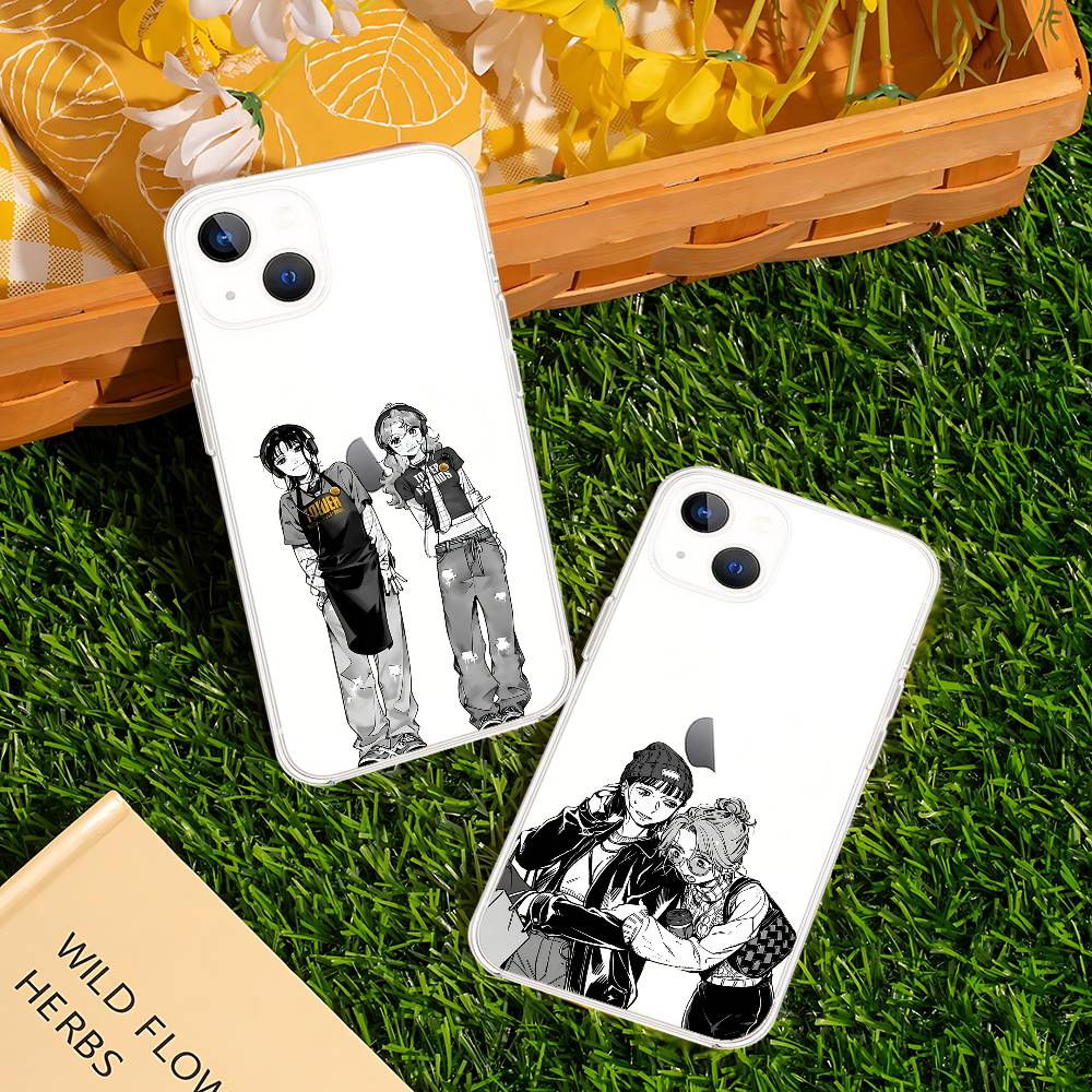 เคสโทรศัพท์แบบนิ่มใสลาย G-Guy  - Phone Cases Shein บทวิจารณ์และราคา