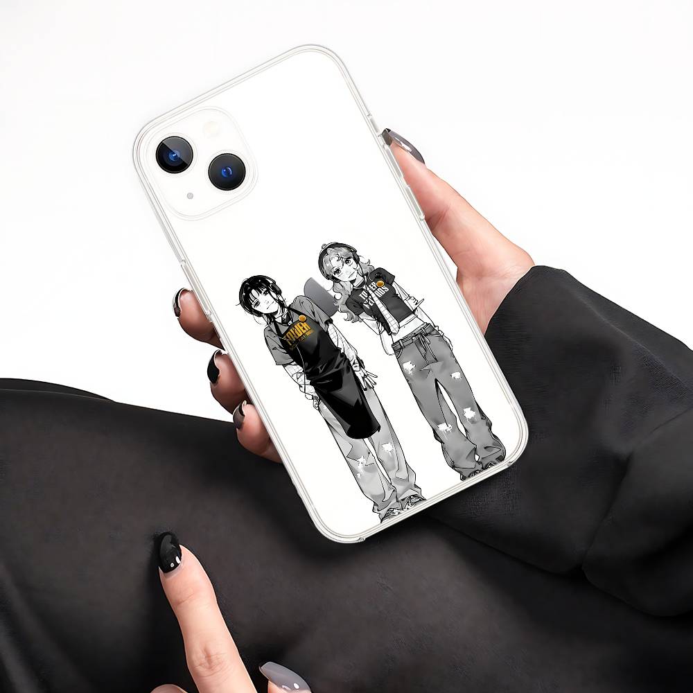 เคสโทรศัพท์แบบนิ่มใสลาย G-Guy  - Phone Cases Shein บทวิจารณ์และราคา