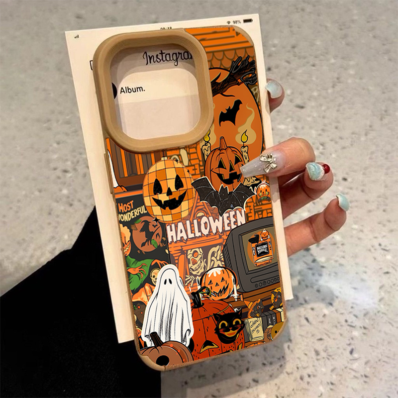 เคสโทรศัพท์ลายผีฟักทองฮาโลวีนส - Phone Cases Xs Max บทวิจารณ์และราคา