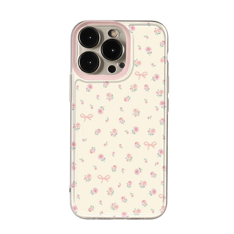 ดอกไม้RoseเกาหลีInsอ่อนโยนครีม - Phone Cases Drawing บทวิจารณ์และราคา