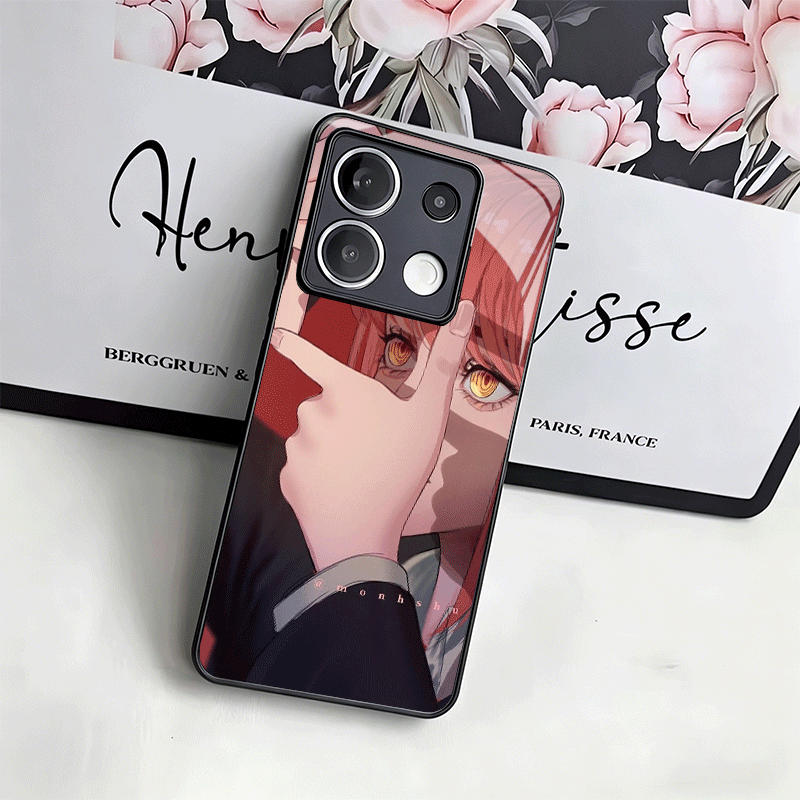 เคสโทรศัพท์แก้วลายตัวละครอนิเม - Phone Cases Shein บทวิจารณ์และราคา