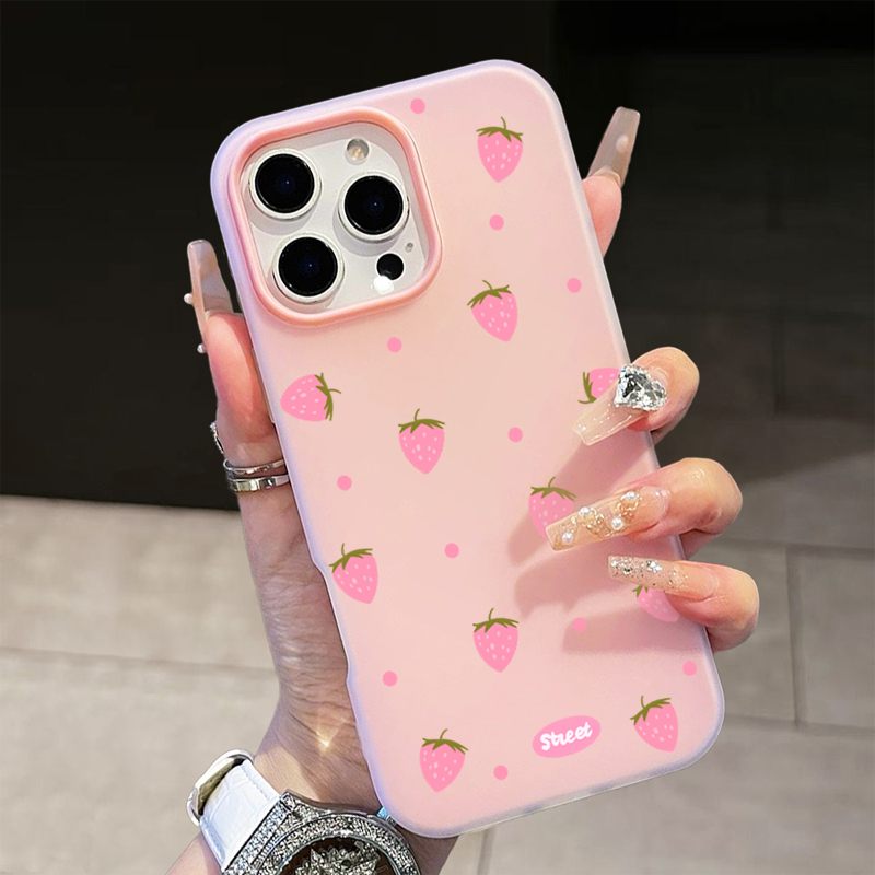 เคสโทรศัพท์ลายสตรอว์เบอร์รี่สี - Phone Cases Xs Max บทวิจารณ์และราคา