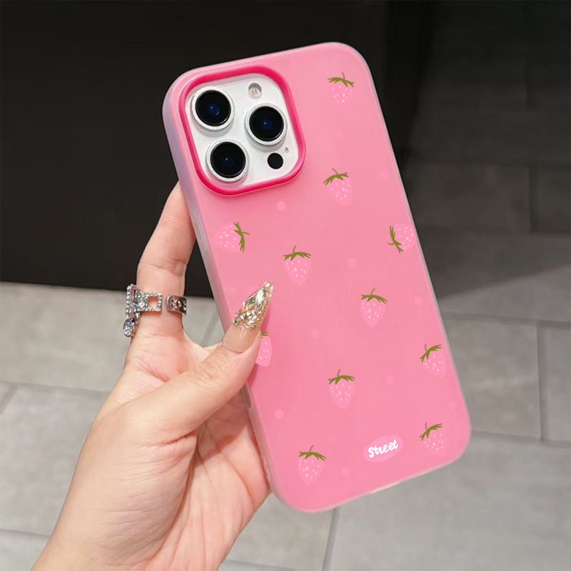 เคสโทรศัพท์ลายสตรอว์เบอร์รี่สี - Phone Cases Xs Max บทวิจารณ์และราคา