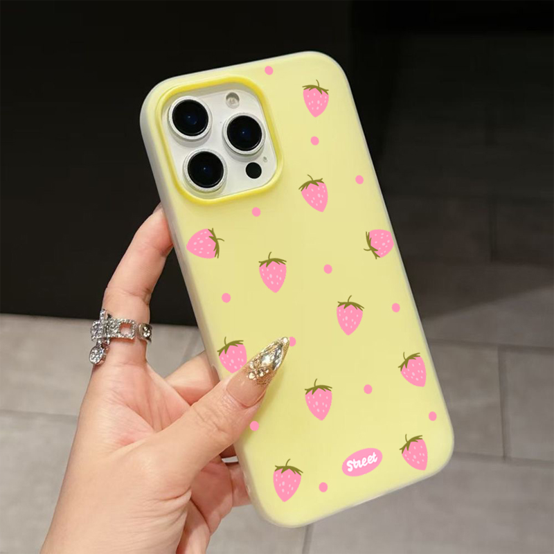 เคสโทรศัพท์ลายสตรอว์เบอร์รี่สี - Phone Cases Xs Max บทวิจารณ์และราคา
