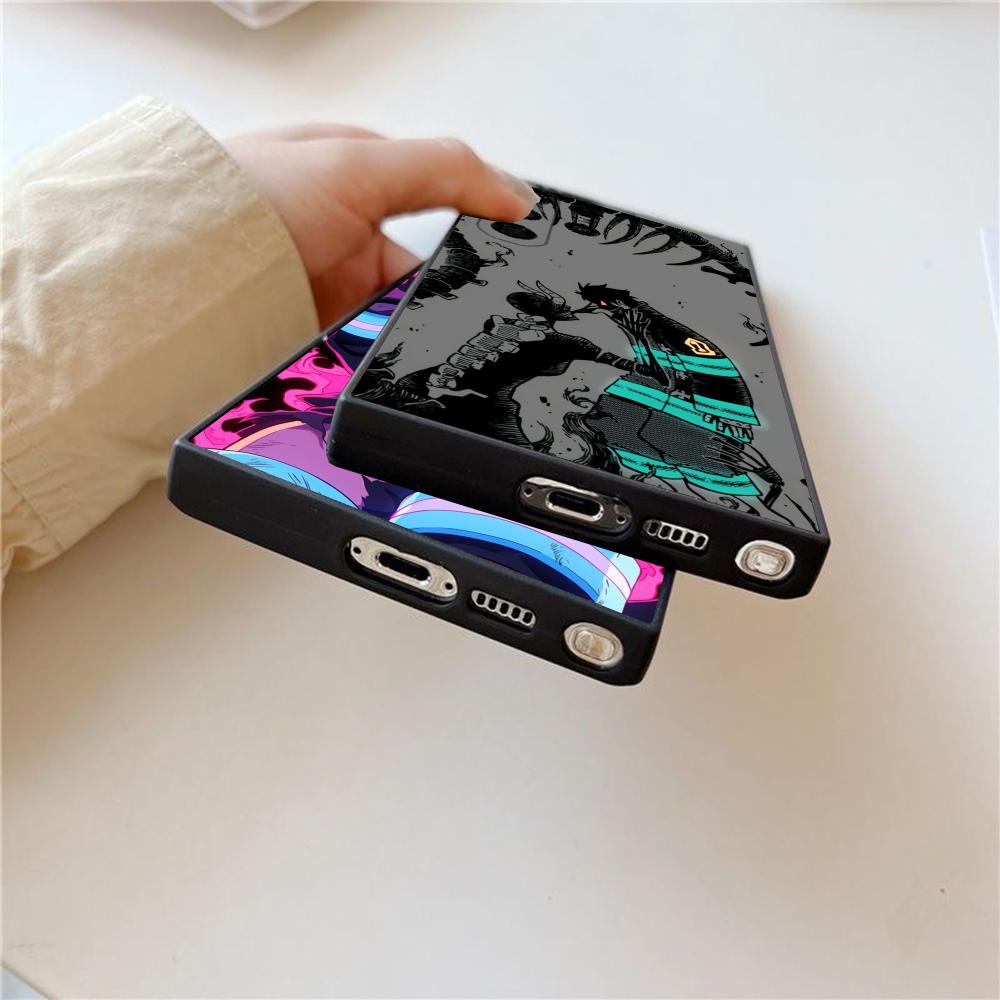 อะนิเมะเอฟ-ไฟร์ฟอร์ซเคสโทรศัพท - Phone Cases For Samsung S22 บทวิจารณ์และราคา