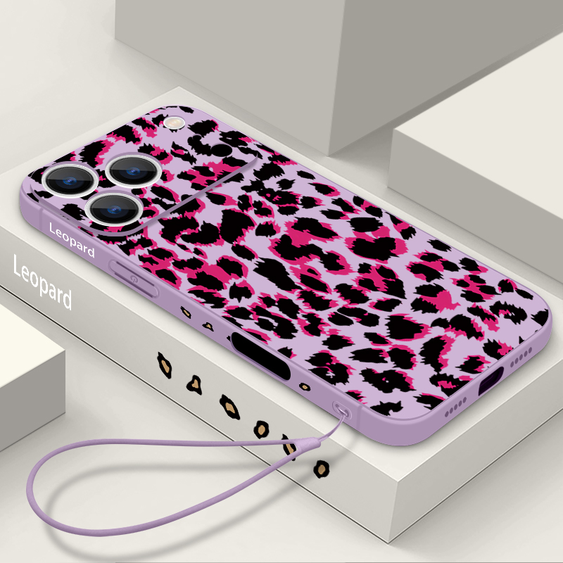 เคสโทรศัพท์ลายเสือดาวพร้อมสายค - Phone Cases Iphone 16 Pro บทวิจารณ์และราคา