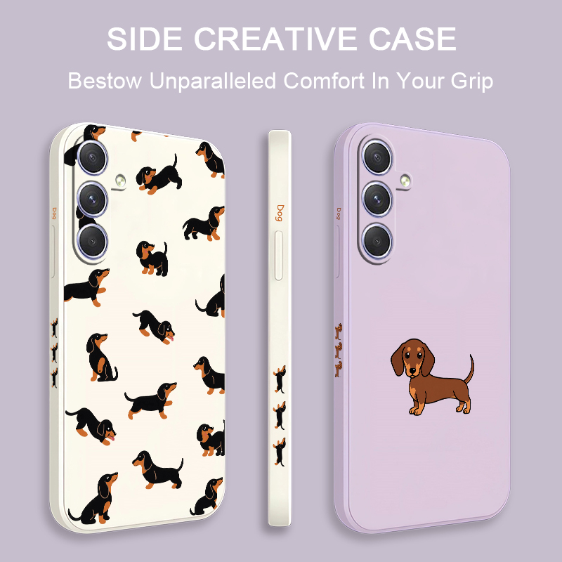 เคสโทรศัพท์ลายการ์ตูนสุนัขดัชช - Phone Cases Samsung A14 บทวิจารณ์และราคา