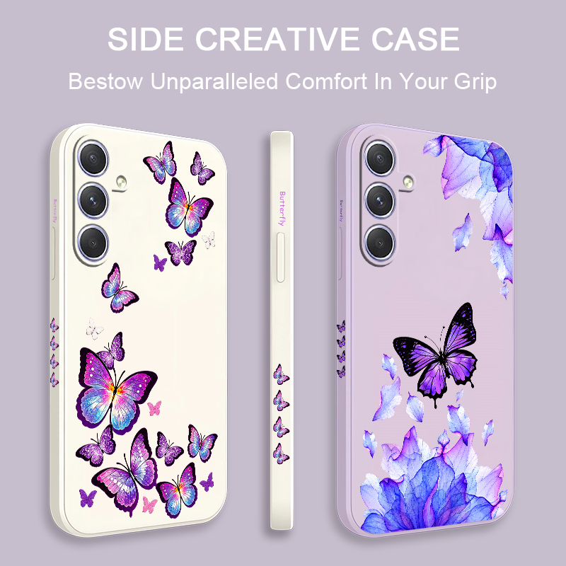 เคสโทรศัพท์ลายผีเสื้อสวยงาม สำ - Phone Cases Samsung A14 บทวิจารณ์และราคา