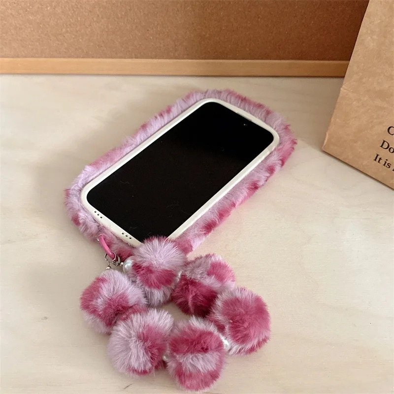 เคสโทรศัพท์ลายเสือดาวขนฟูนุ่ม  - Phone Cases Iphone 16 Pro บทวิจารณ์และราคา