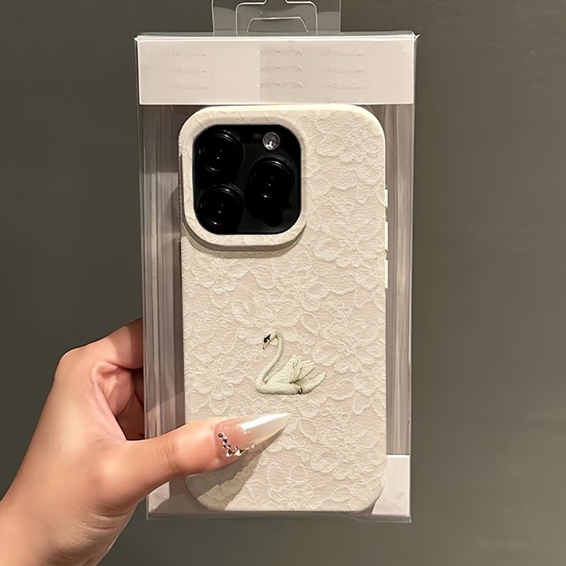 เคสโทรศัพท์ลายลูกไม้ลายหงส์ ผิ - Phone Cases Amazon บทวิจารณ์และราคา
