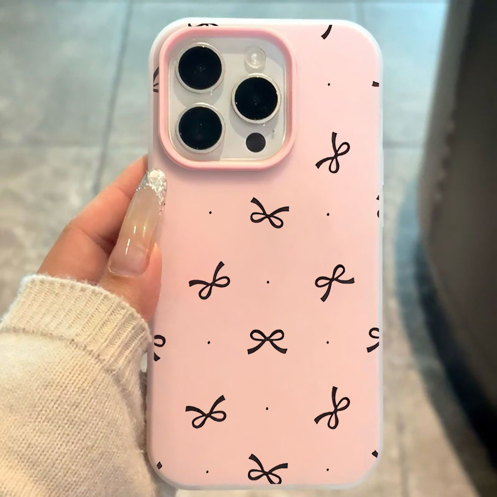 เคสโทรศัพท์ลายโบว์น่ารักลายจุด - Phone Cases Drawing บทวิจารณ์และราคา