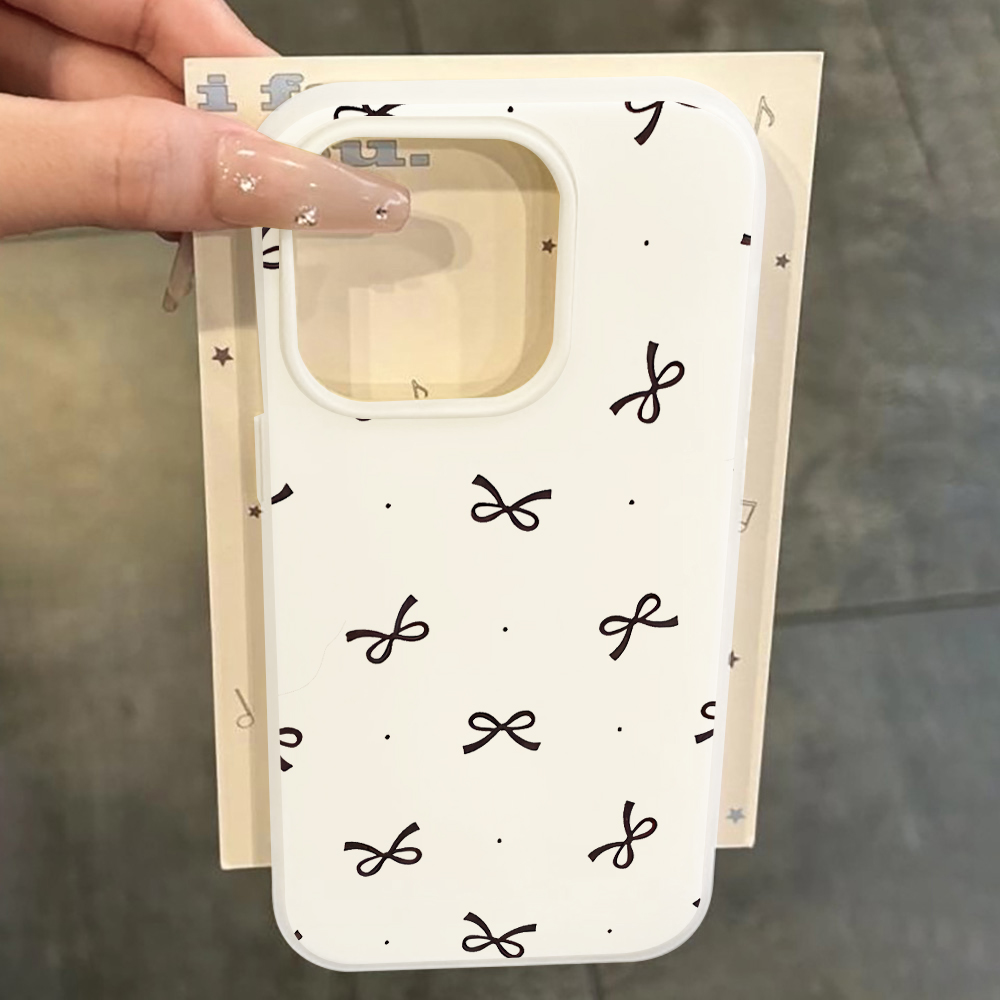 เคสโทรศัพท์ลายโบว์น่ารักลายจุด - Phone Cases Drawing บทวิจารณ์และราคา