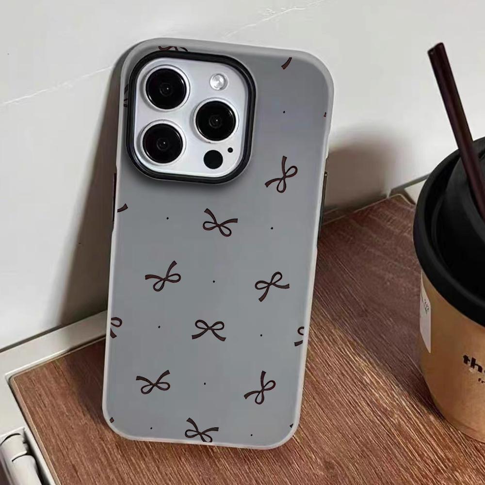 เคสโทรศัพท์ลายโบว์น่ารักลายจุด - Phone Cases Drawing บทวิจารณ์และราคา