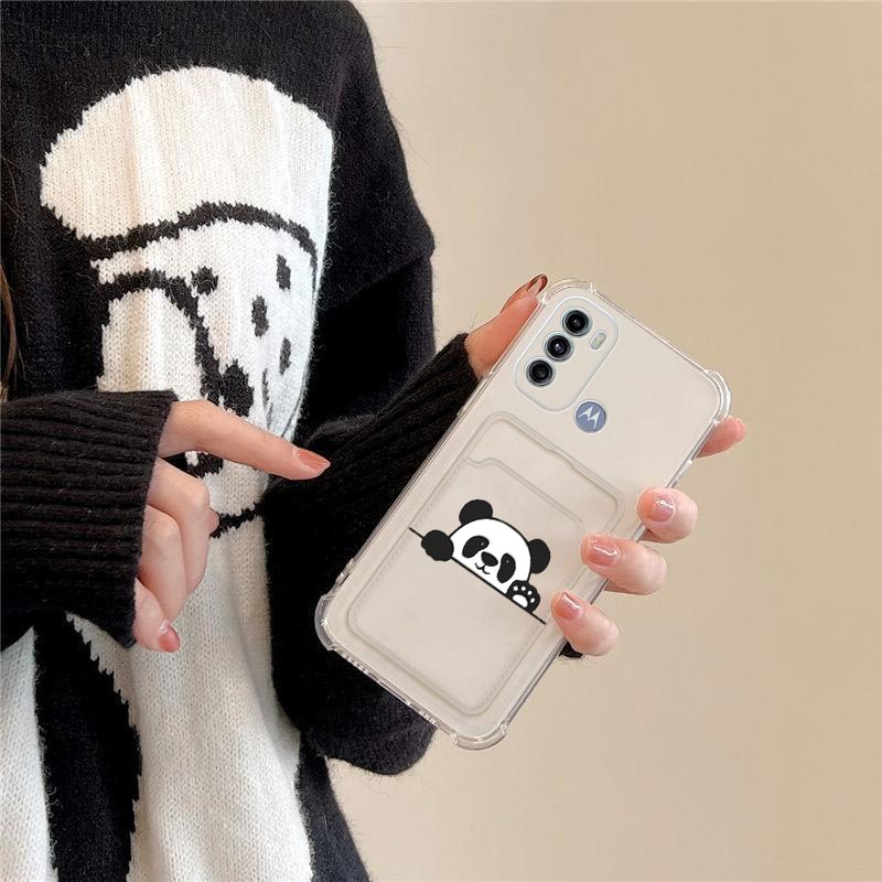 G 60 ซ่อน PANDA โปร่งใสกระเป๋า - Phone Cases Jjk บทวิจารณ์และราคา