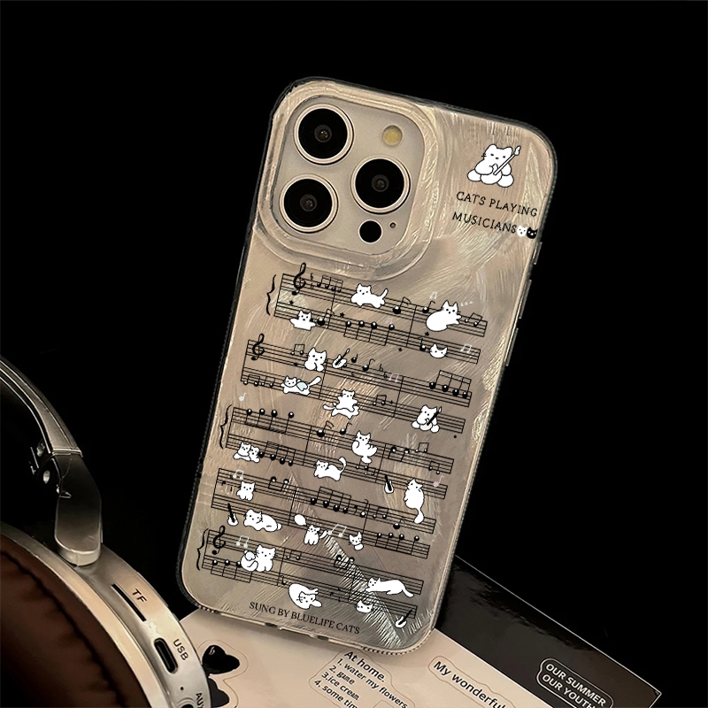 เคสโทรศัพท์ลายตัวอักษรและโน้ตด - Phone Cases Samsung A14 บทวิจารณ์และราคา